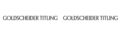 Commercial Type released Goldscheider Titling.