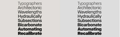 Mass-Driver released MD UI. It’s a proportional sibling of MD IO‚ while they share a common visual language‚ neither typeface is intended to perfectly match the other.