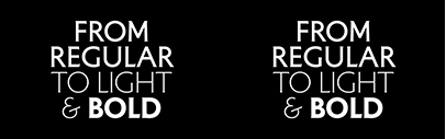 Light and Bold were added to Petit Serif. The new release also features an extended character set‚ refined Cyrillic support‚ and a variable font.