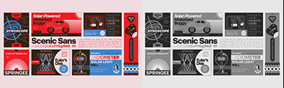 Fort Foundry released Scenic Sans.