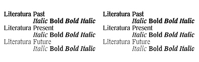 The Temporary State released Literatura. It comes in three subfamilies: Past&sbquo; Present&sbquo; and Future.