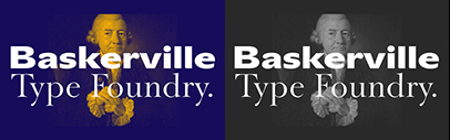Storm Type Foundry released Baskerville Sans. It comes in 6 widths.