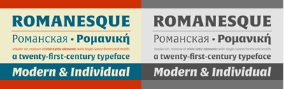 Gerard Unger’s new typeface Alverata is a twenty-first-century type-face inspired by the shapes of Romanesque capitals in inscriptions of the eleventh and twelfth centuries‚ without being a close imitation of them.