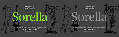 Sorella was expanded. It comes in three optical sizes. Each has five weights now.