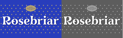 Laura Worthington Design released Rosebriar.