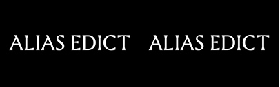 Alias released Alias Edict.