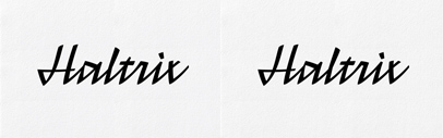 Haltrix formerly known as Hashar is now available through Blackletra. It won the Silver Prize at the Morisawa Type Design Competition 2012.