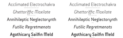 Armature Neue Sans‚ the clean and quirky sanserif counterpart to Armature Neue‚ published by @psyopstype