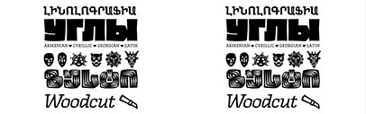 Type Together released Rezak Armenian and Rezak Georgian.