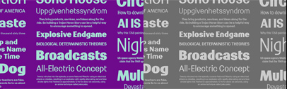 Suitcase Type Foundry released Gutentag.