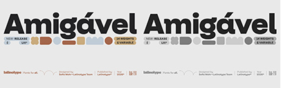Latinotype released Amigável.