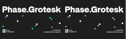Latinotype released Phase Grotesk.