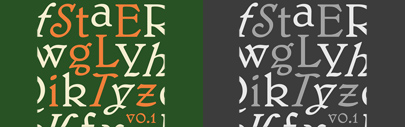 Steglitz by Mara Nolze and Renan Rosatti was added to Future Fonts.