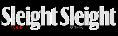 Plattner Type released Sleight.