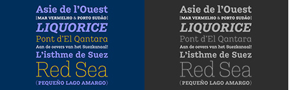Bold Monday released Qantara designed by Jacques Le Bailly.