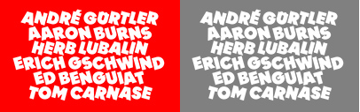 TWK Burns is finally complete and now features a total of 22 styles‚ including 10 Italics‚ 2 Rotalics and a major update.