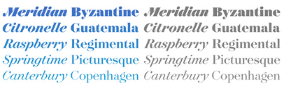 Surveyor‚ a new family of fonts inspired by the traditional mapmaker’s letter. Published by @HoeflerCo.