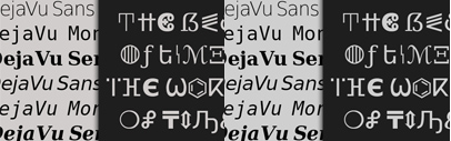 Virus DejaVu and Virus VujaDe – fourteen open-source fonts available for download on VirusFonts‚ free for all.