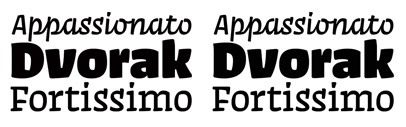 A powerful display typeface FF Antithesis designed by @yanone