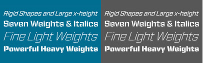 Ironstrike‚ an industrial sans serif‚ by @Dunwich_Type