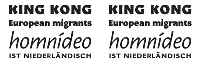 Karol Sans is the perfect companion for Karol. It has its own personality and offers a wider range of weights‚ which gives it added versatility. Published by @typeotones