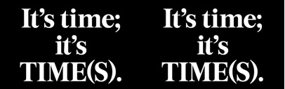 Burgess is an idiosyncratic and subjective reinterpretation of midcentury Photostat cuts of Times New Roman Bold & Bold Italic.
