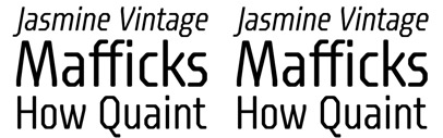 The newest font from @Fontpartners‚ FP Dancer Tango.