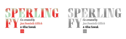 Sperling FY‚ a geometric and condensed high-contrast typeface‚ by @fontyouverymuch