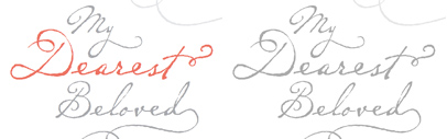 P22 Dearest is now expanded as a pro font with several hundred new characters including support for Central European‚ Cyrillic and Greek languages.
