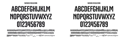 World Cup Typography: Nature of Believing by Eduardo Manso