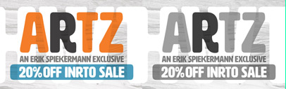 HWT Artz‚ a wood type designed by @espiekermann 20% off till June 30