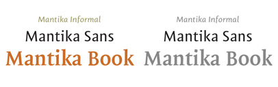Mantika Book expands the Mantika super family. Designed by @type_matters
