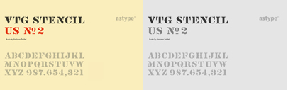 Vtg Stencil US No. 2 and Vtg Stencil Ornaments A are available.
