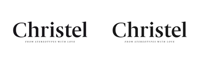 Christel Poster‚ Christel Display‚ and Christel Text; a serif typeface by @stereotypes_de