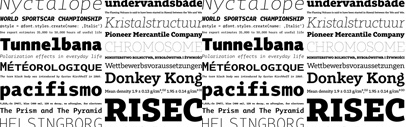 Suitcase Type Foundry’s website has been redesigned and they've released Tabac Mono and Tabac Slab. Tabac and Tabac Sans won the Gold Prize at ED-Awards in 2011.