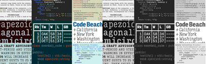 Input is a flexible system of fonts designed specifically for code by @djrrb.