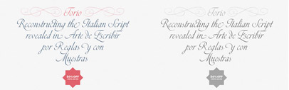 Torio by @DSType_Foundry. 50% off till August 25.