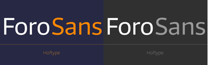 Foro Sans‚ the matching friend of the popular Foro family. 50% off till November 16.