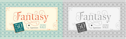 Fantasy by @Typesenses. 50% off till Nov 15.